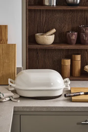 Nordwik Levain broodvorm geëmailleerd 39x26 cm - Crème - Nordwik