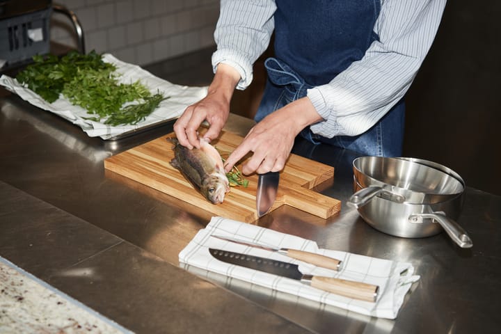 Nordwik messenset 3-delig, Geperst hout Nordwik