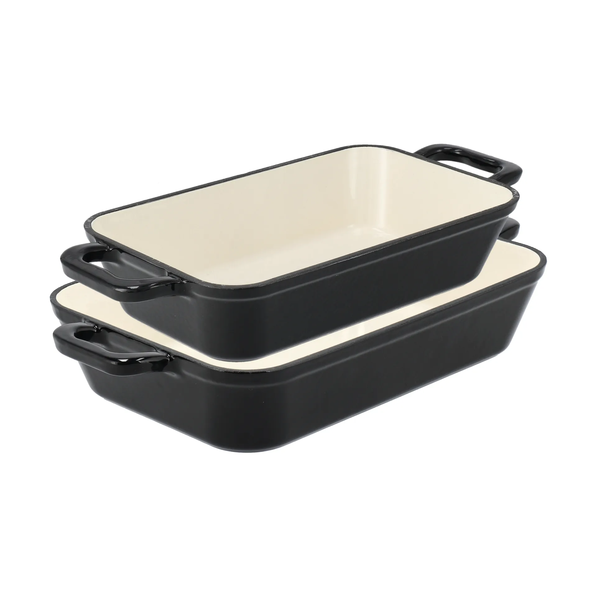 Nordwik ovenschaalset 2-delig - Zwart,  Nordwik