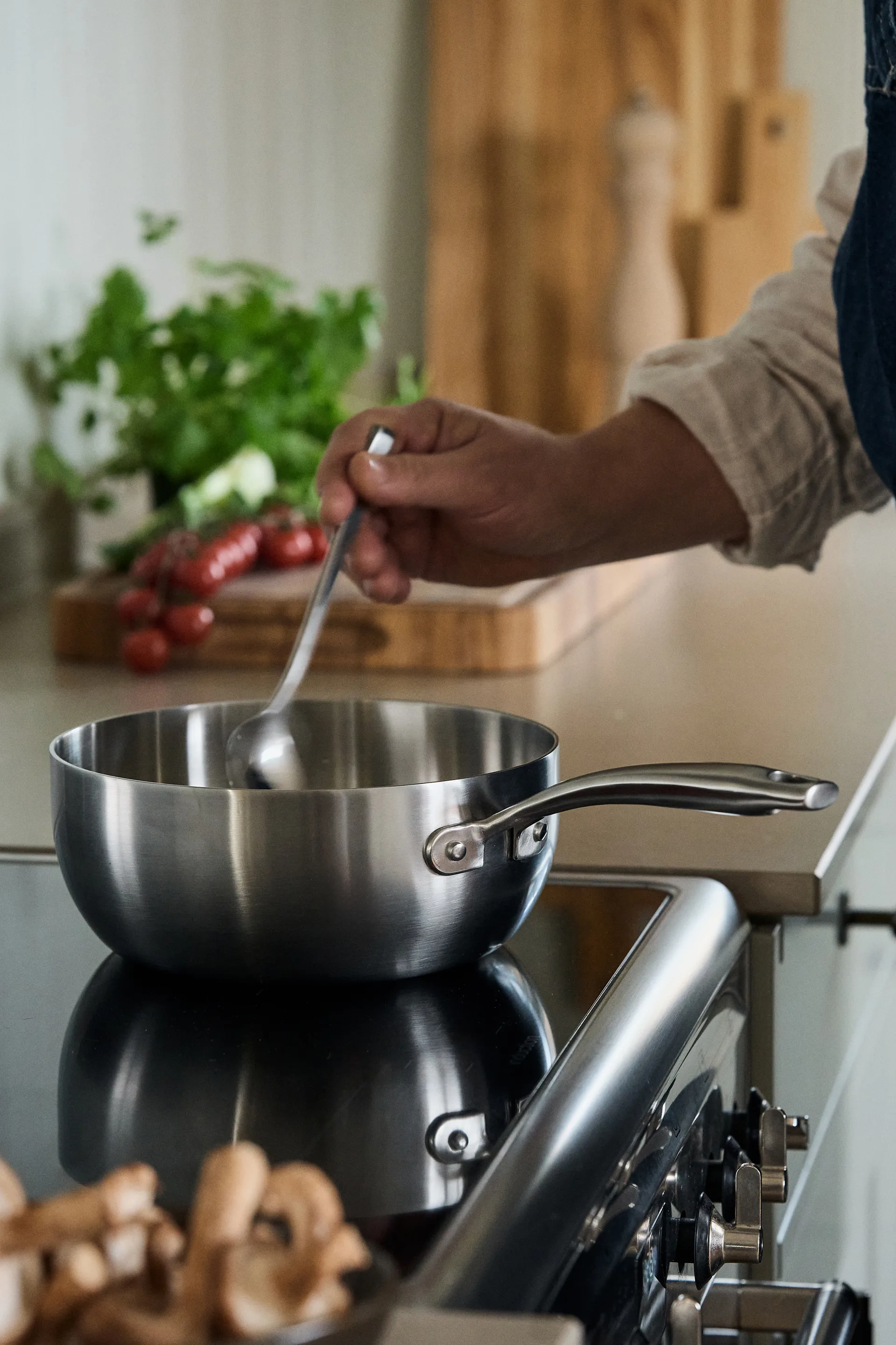 Nordwik sauteuse 3-laags roestvrij staal, 20 cm Nordwik