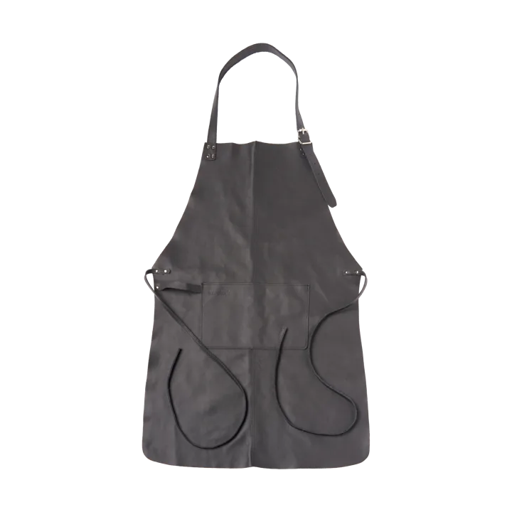 Nordwik schort leer - Zwart - Nordwik