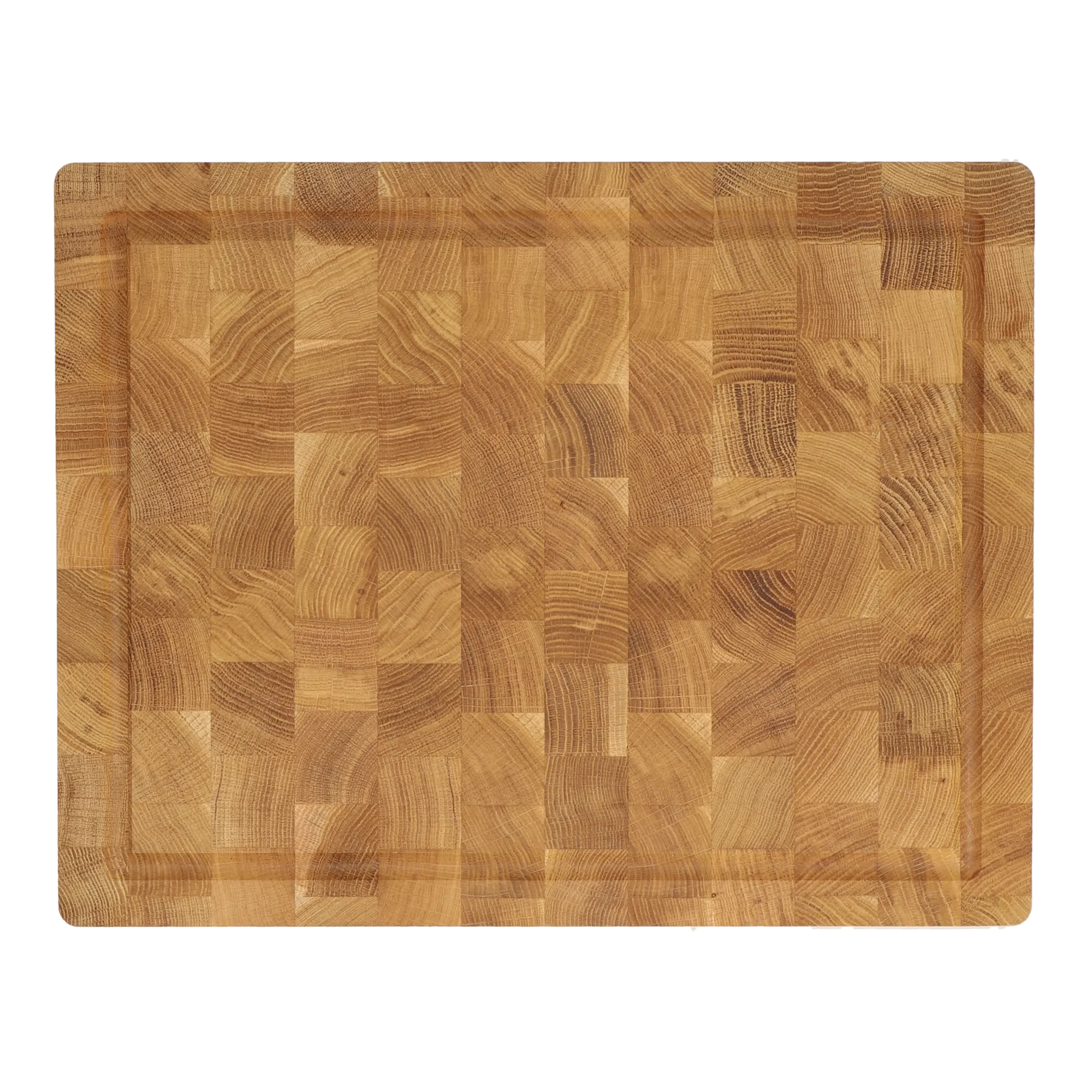 Nordwik snijplank van kopshout met sapgeul 36x46 cm, Eikenhout Nordwik