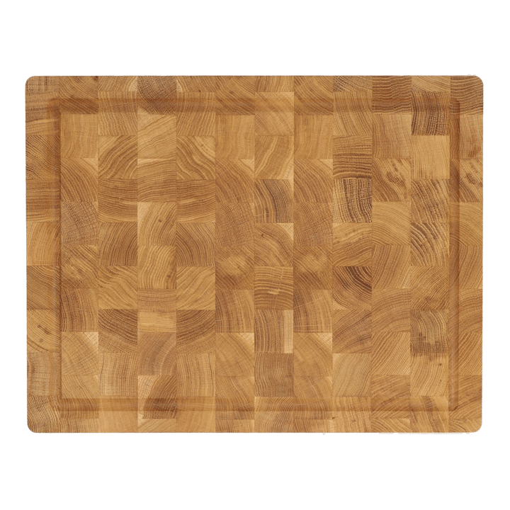Nordwik snijplank van kopshout met sapgeul 36x46 cm - Eikenhout - Nordwik