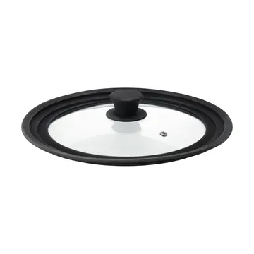 Nordwik universeel deksel 24–28 cm - Zwart - Nordwik
