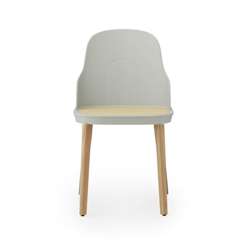 Allez molded wicker stoel - Warm Grey-eiken - Normann Copenhagen