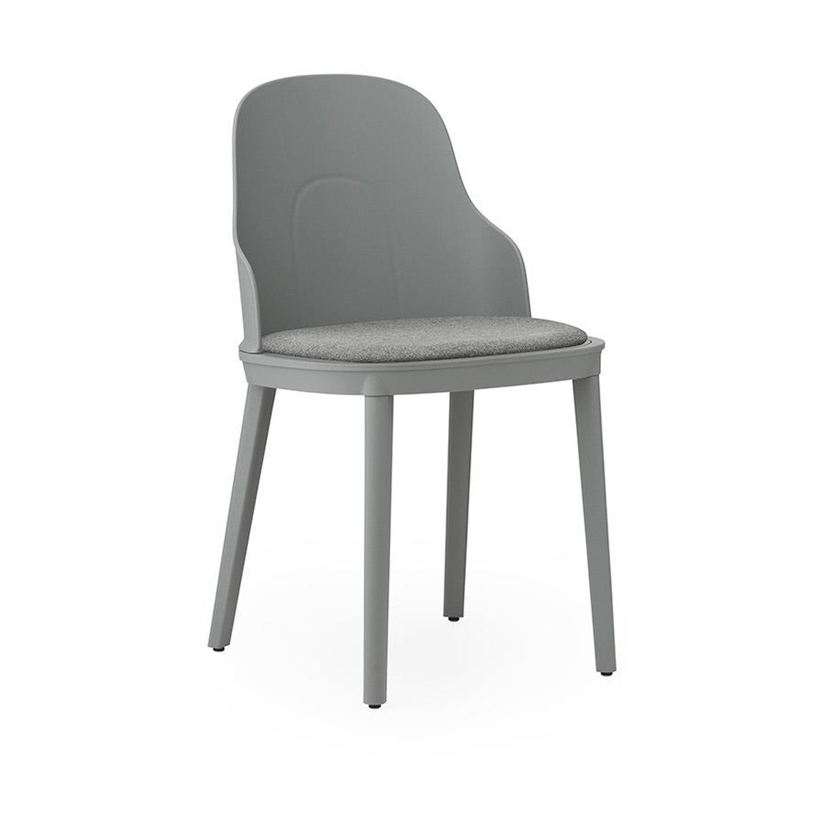 Normann Copenhagen Allez stoel met kussen Grey | Scandinavisch Interieur | Stoelen | Grijs