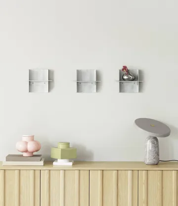 Alu Shelf plank 25 cm - Aluminium - Normann Copenhagen