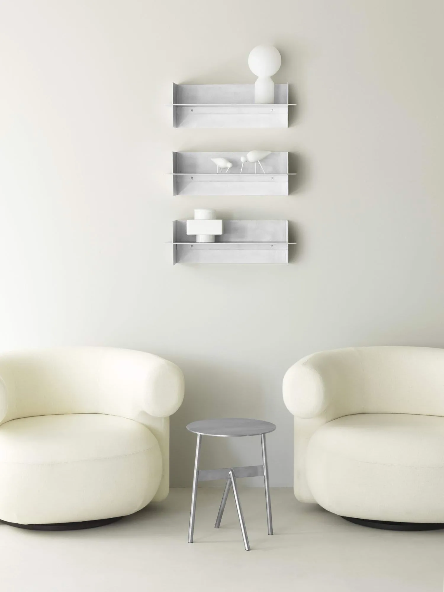 Alu Shelf plank 60 cm, Aluminium Normann Copenhagen