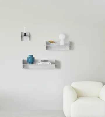 Alu Shelf plank 80 cm - Aluminium - Normann Copenhagen