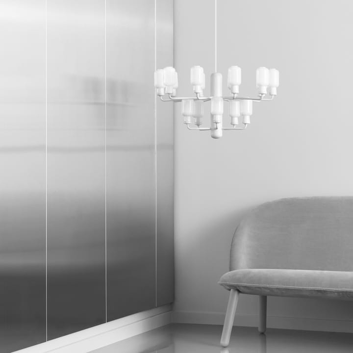 Amp Kroonluchter, white, large Normann Copenhagen