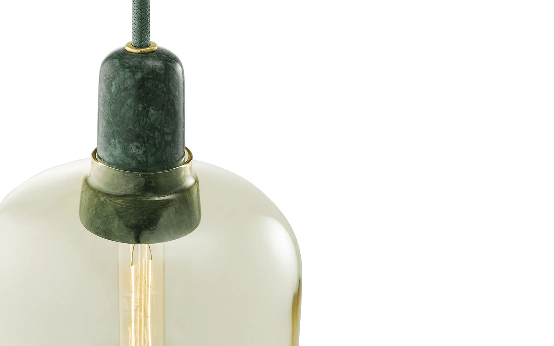 Amp lamp groot, goud-groen Normann Copenhagen