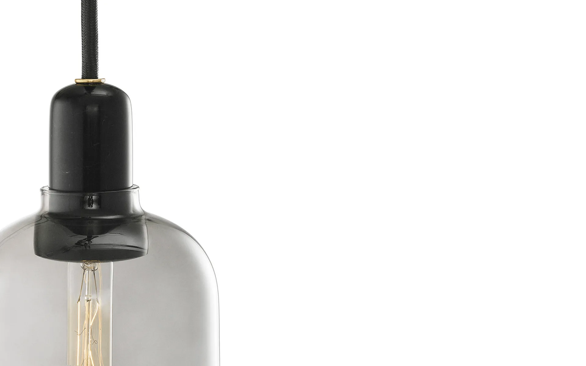 Amp lamp groot, grijs-zwart Normann Copenhagen