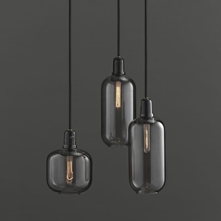 Amp lamp groot, grijs-zwart Normann Copenhagen
