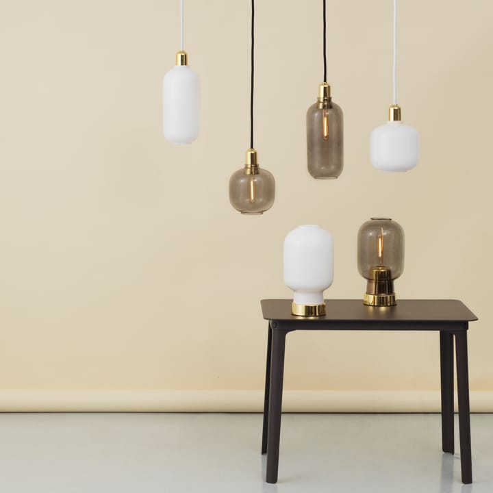 Amp lamp groot, Wit-messing Normann Copenhagen