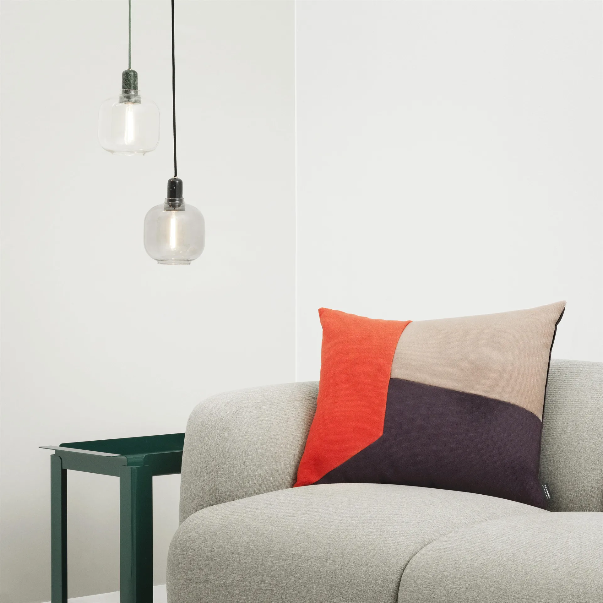 Amp lamp klein, goud-groen Normann Copenhagen