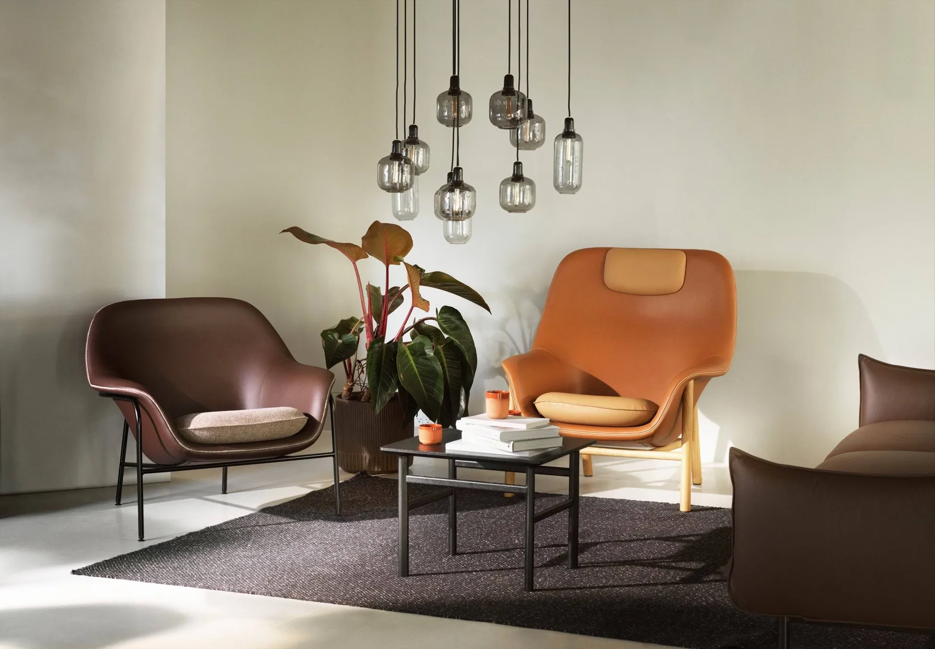 Amp lamp klein, grijs-zwart Normann Copenhagen