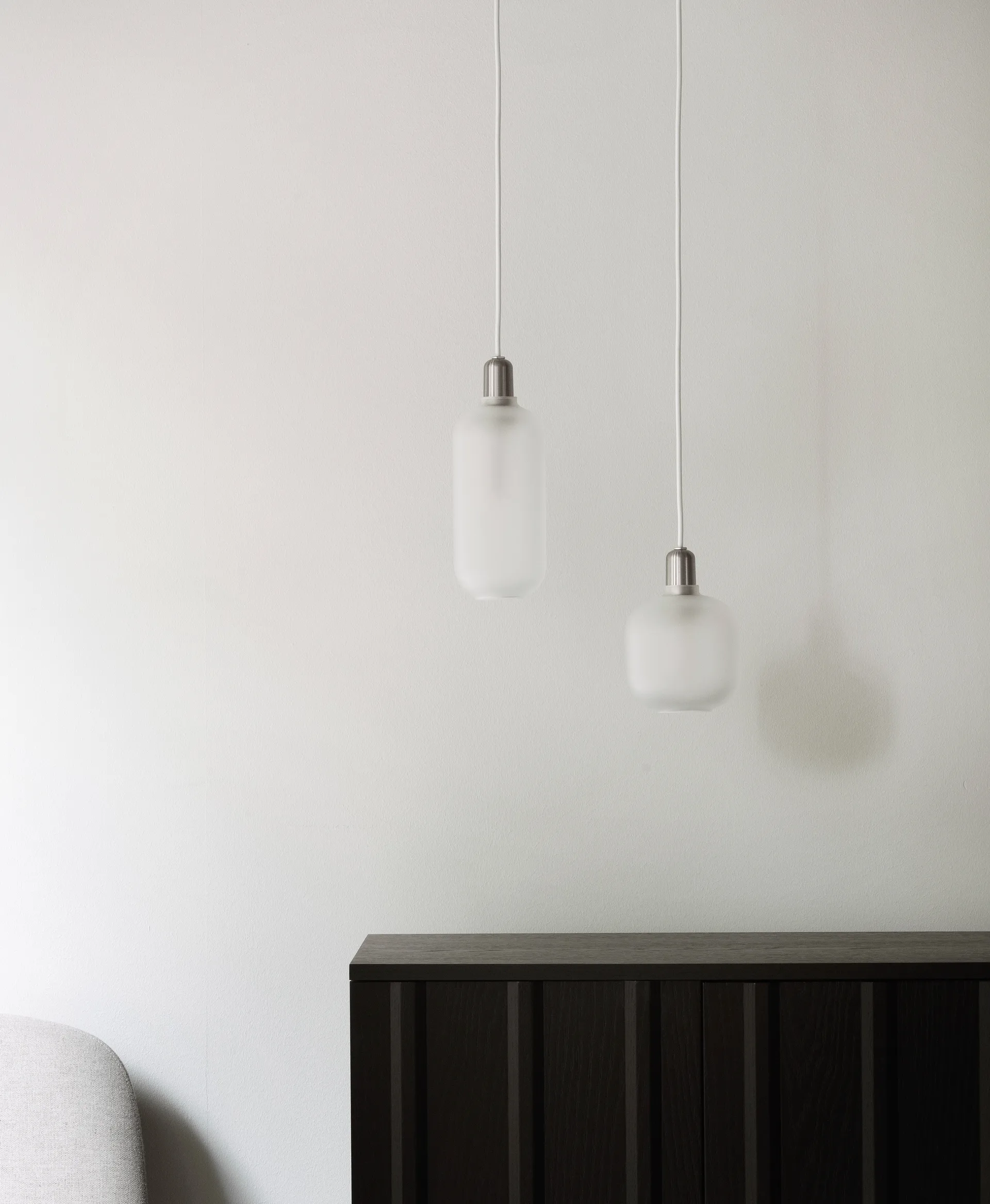 Amp lamp klein, Mat-wit Normann Copenhagen