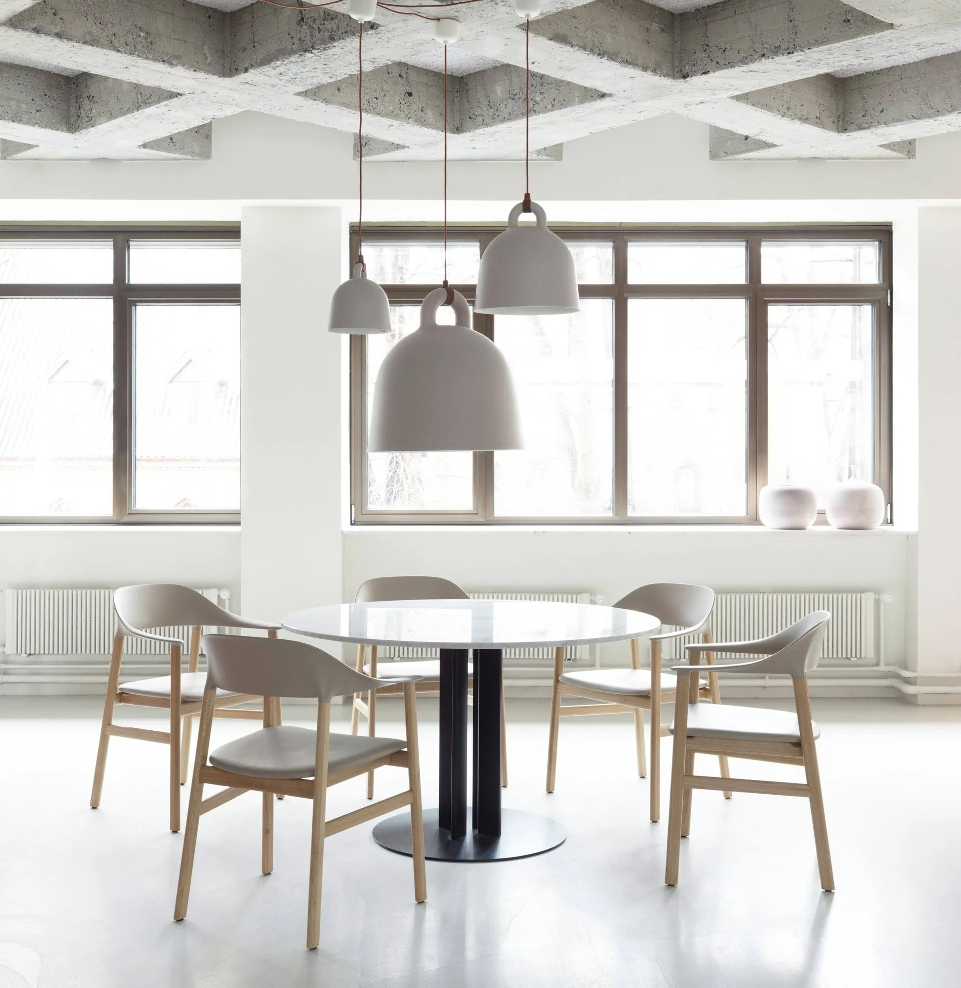 Bell lamp grijs, X-small Normann Copenhagen