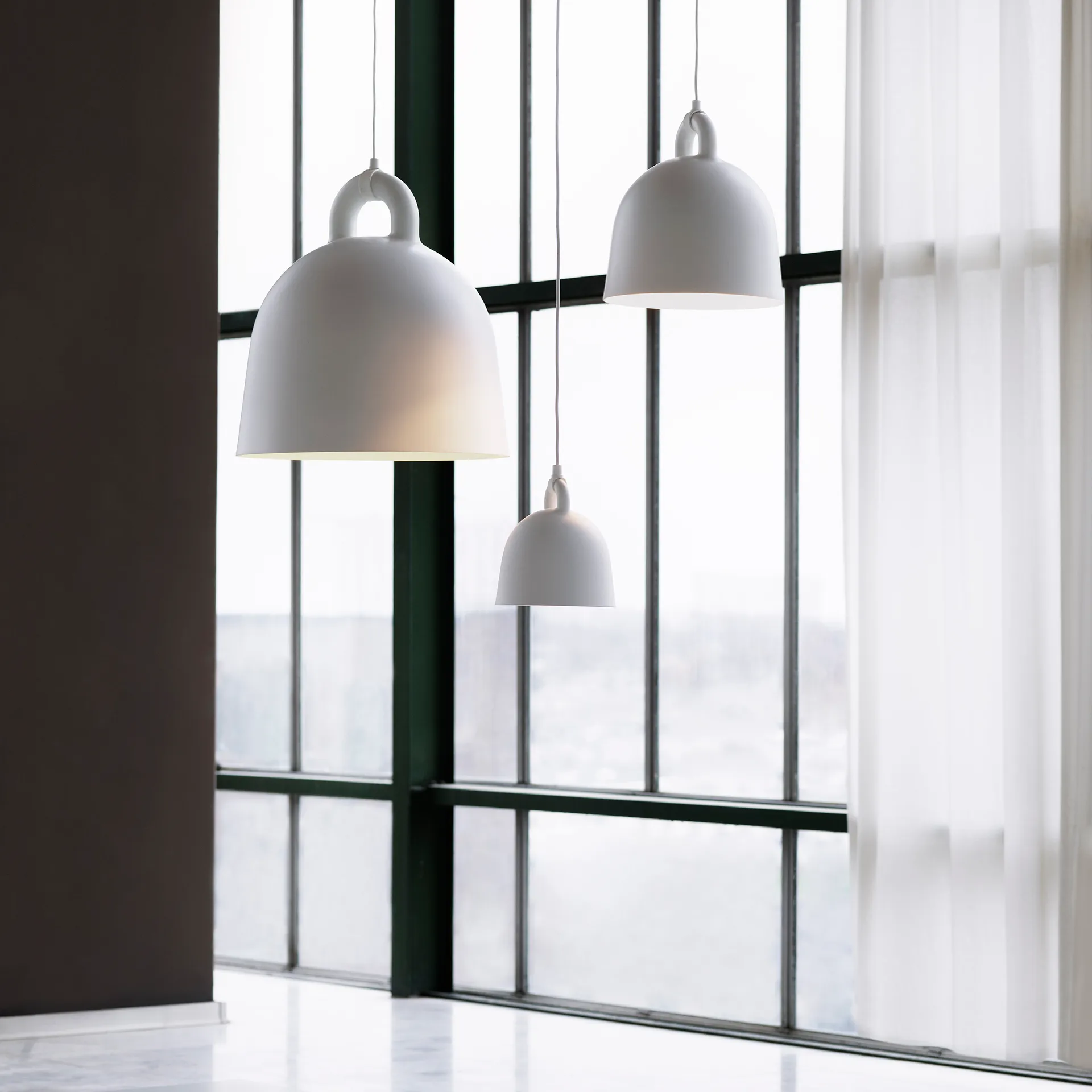 Bell lamp wit, Small Normann Copenhagen