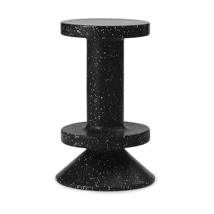 Normann Copenhagen Bit barkruk 65 cm Zwart | Scandinavisch Interieur | Barstoelen | Zwart