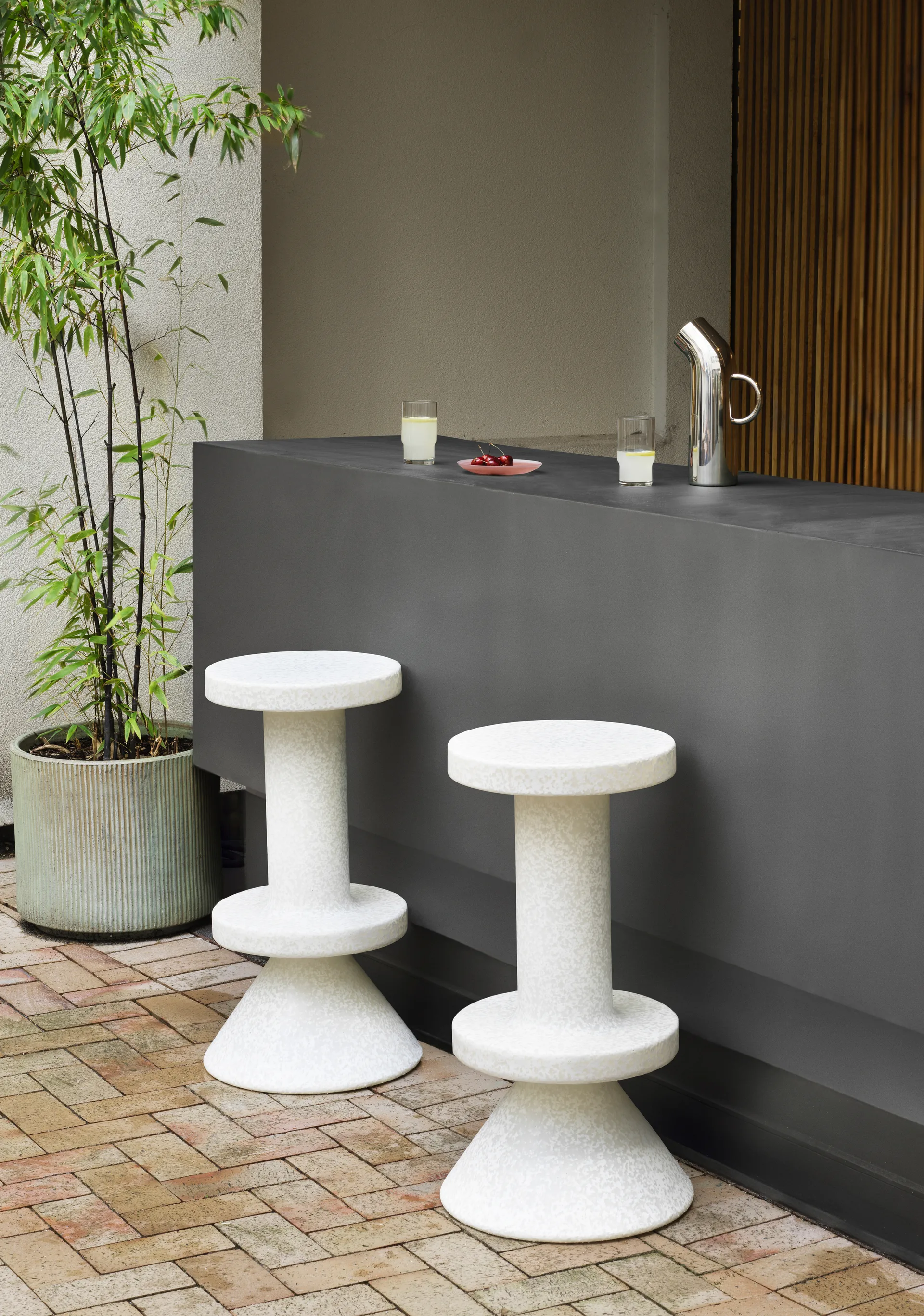 Bit barkruk 75 cm, Wit Normann Copenhagen