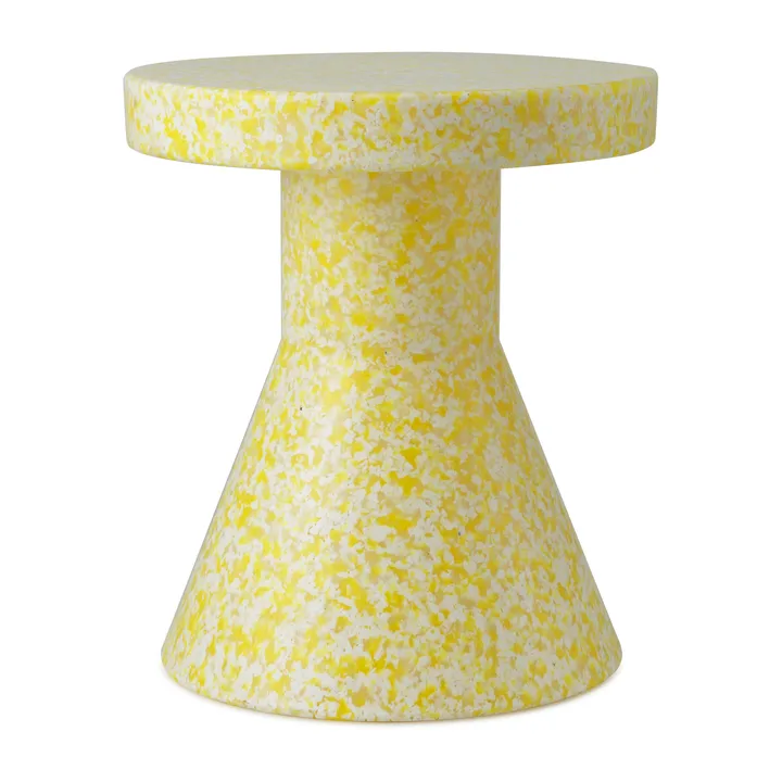 Bit Cone ronde kruk - Geel, Ø36x42 cm - Normann Copenhagen
