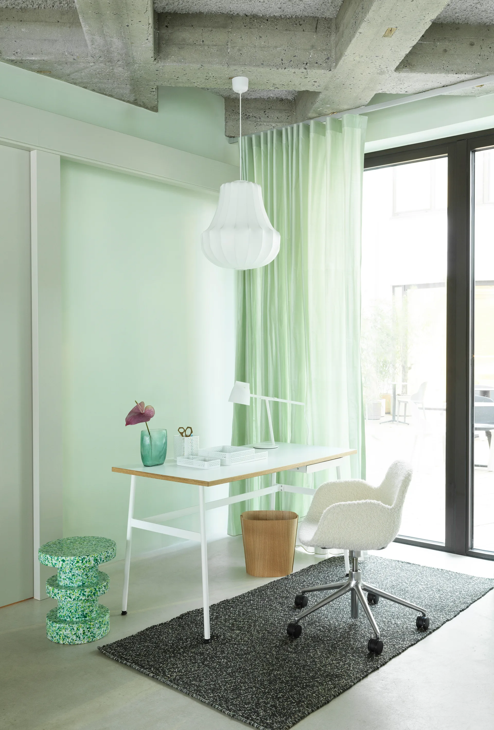 Bit Stack kruk, Groen Normann Copenhagen