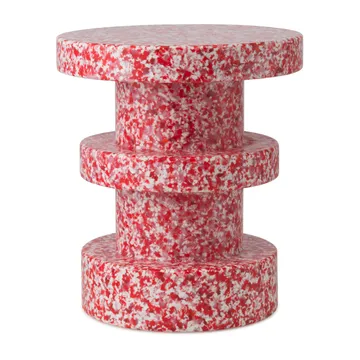 Bit Stack ronde kruk - Rood, Ø36x42 cm - Normann Copenhagen