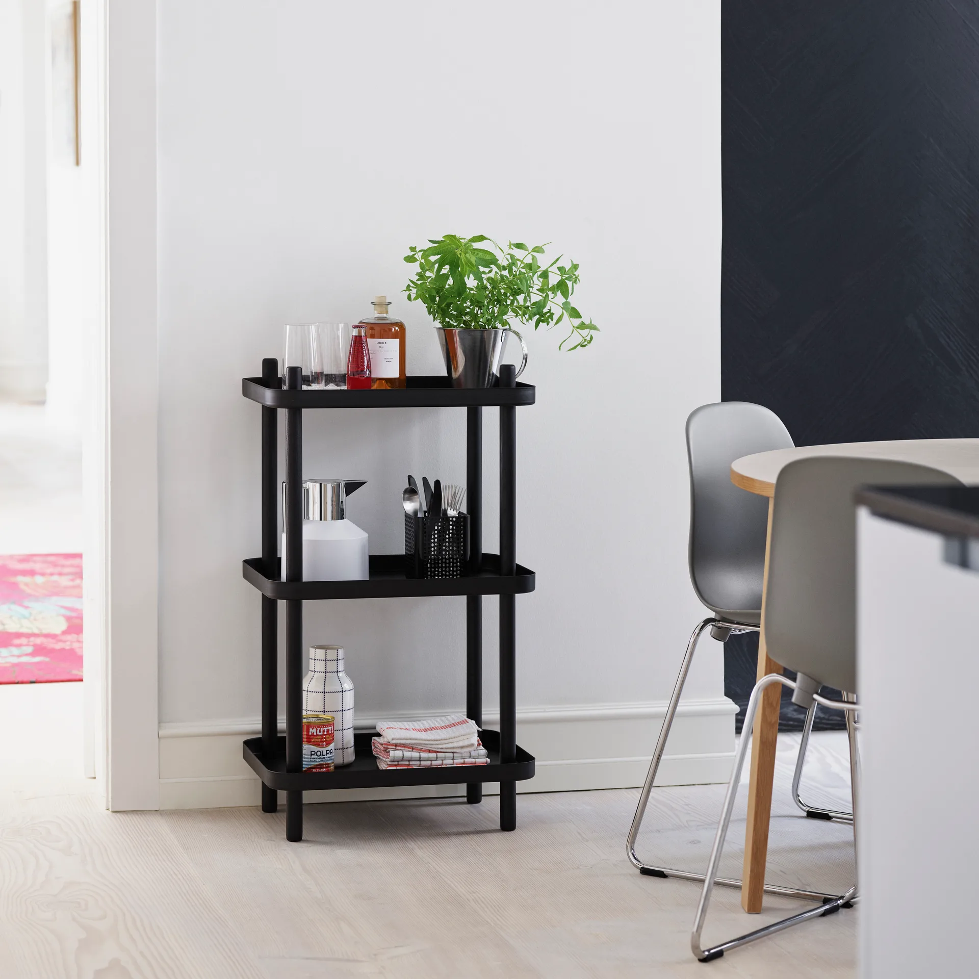 Block rek, Zwart Normann Copenhagen