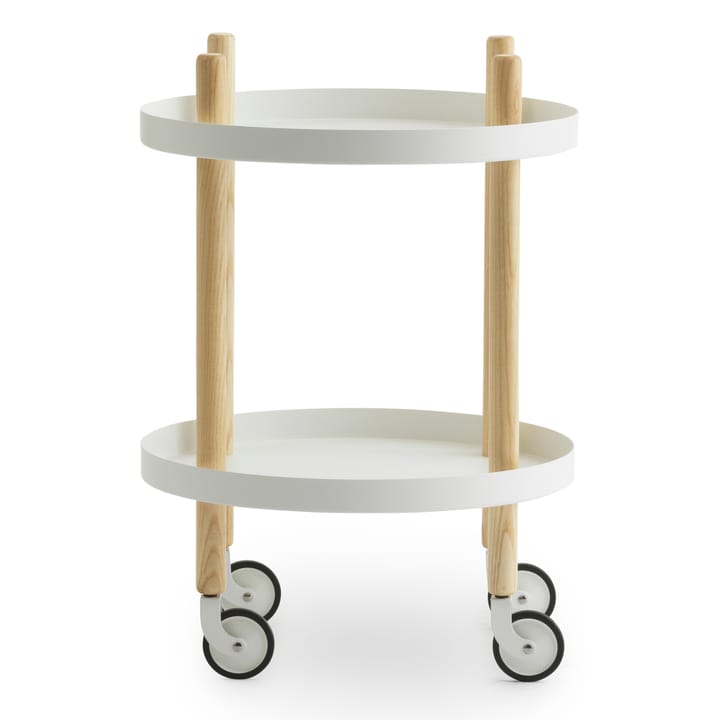 Block tafel Ø45 cm - Wit - Normann Copenhagen