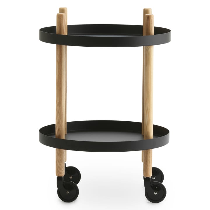 Block tafel Ø45 cm - Zwart - Normann Copenhagen