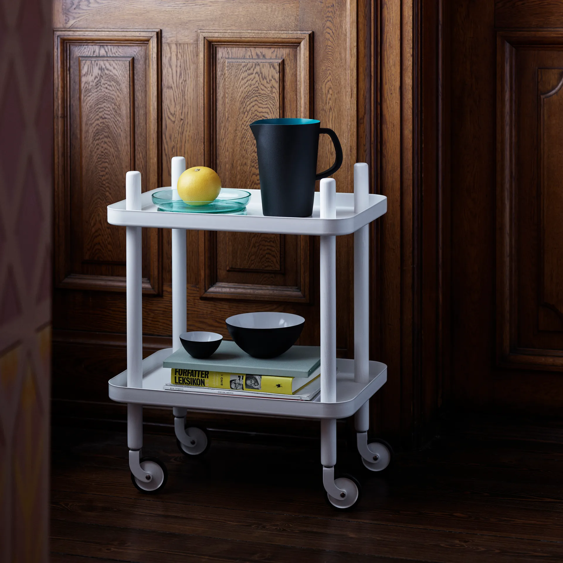 Block tafel, Wit-wit Normann Copenhagen