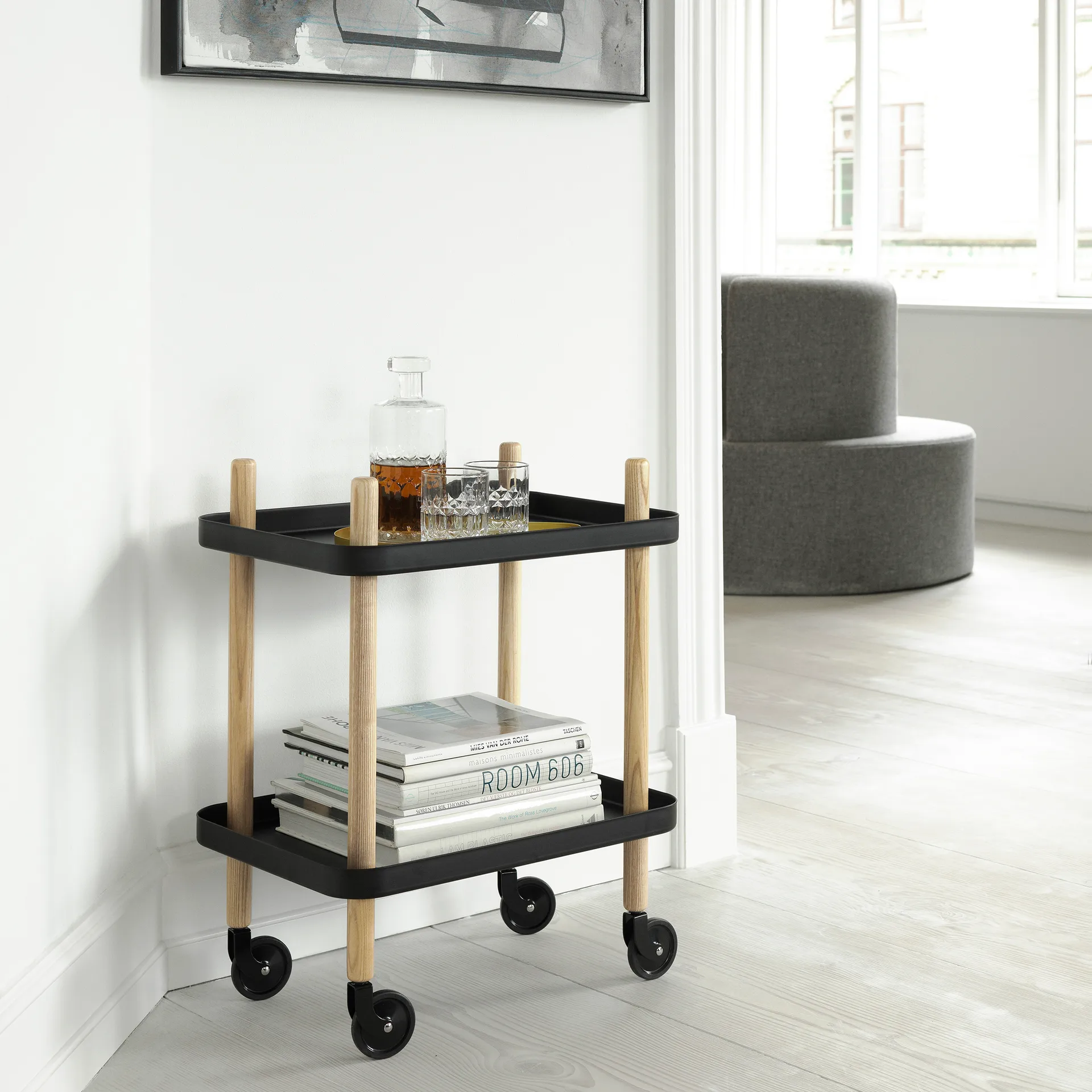 Block tafel, zwart Normann Copenhagen