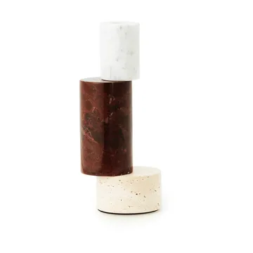 Blox kandelaar - Bordeauxrood - Normann Copenhagen