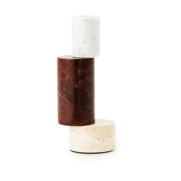 Blox kandelaar - Bordeauxrood - Normann Copenhagen