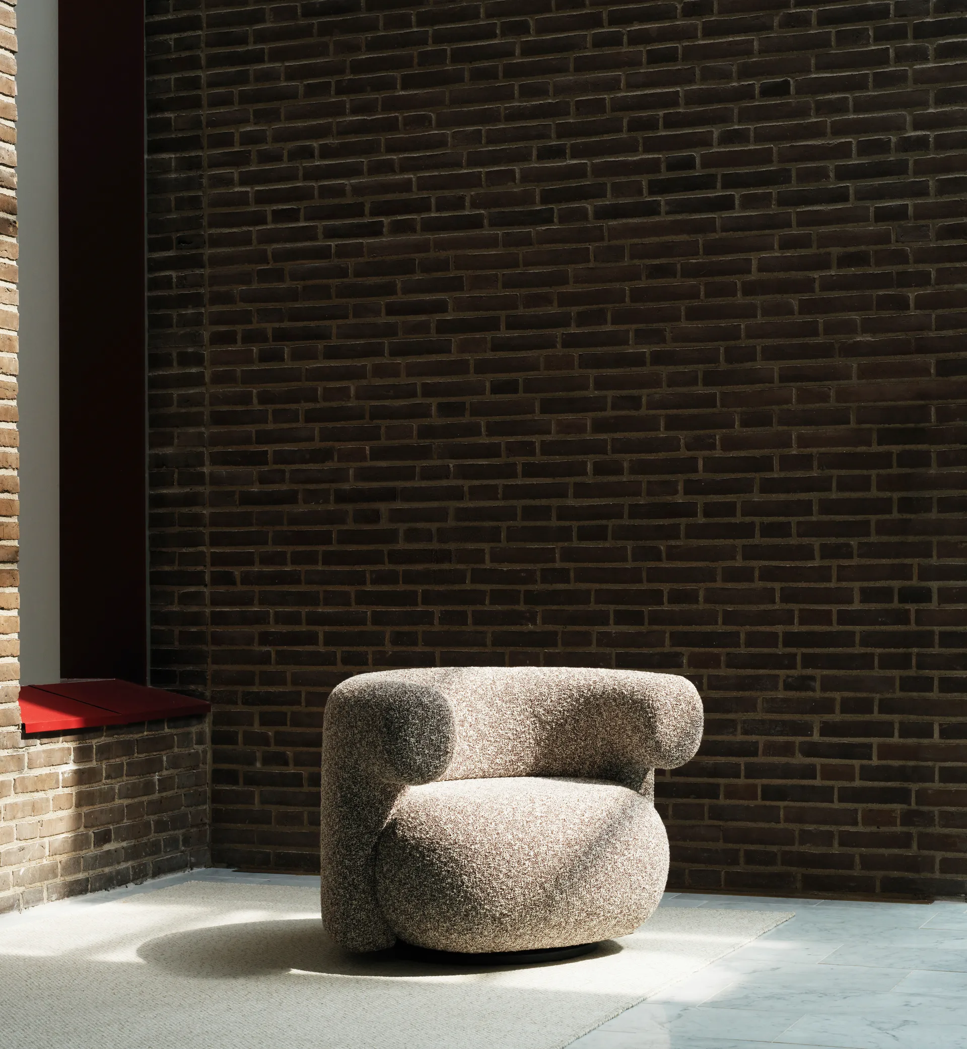 Burra loungefauteuil w. retour, Zero 0011 Normann Copenhagen