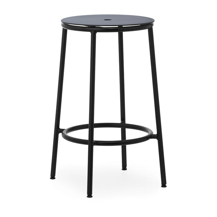 Circa barkruk 65 cm - Zwart aluminium - Normann Copenhagen