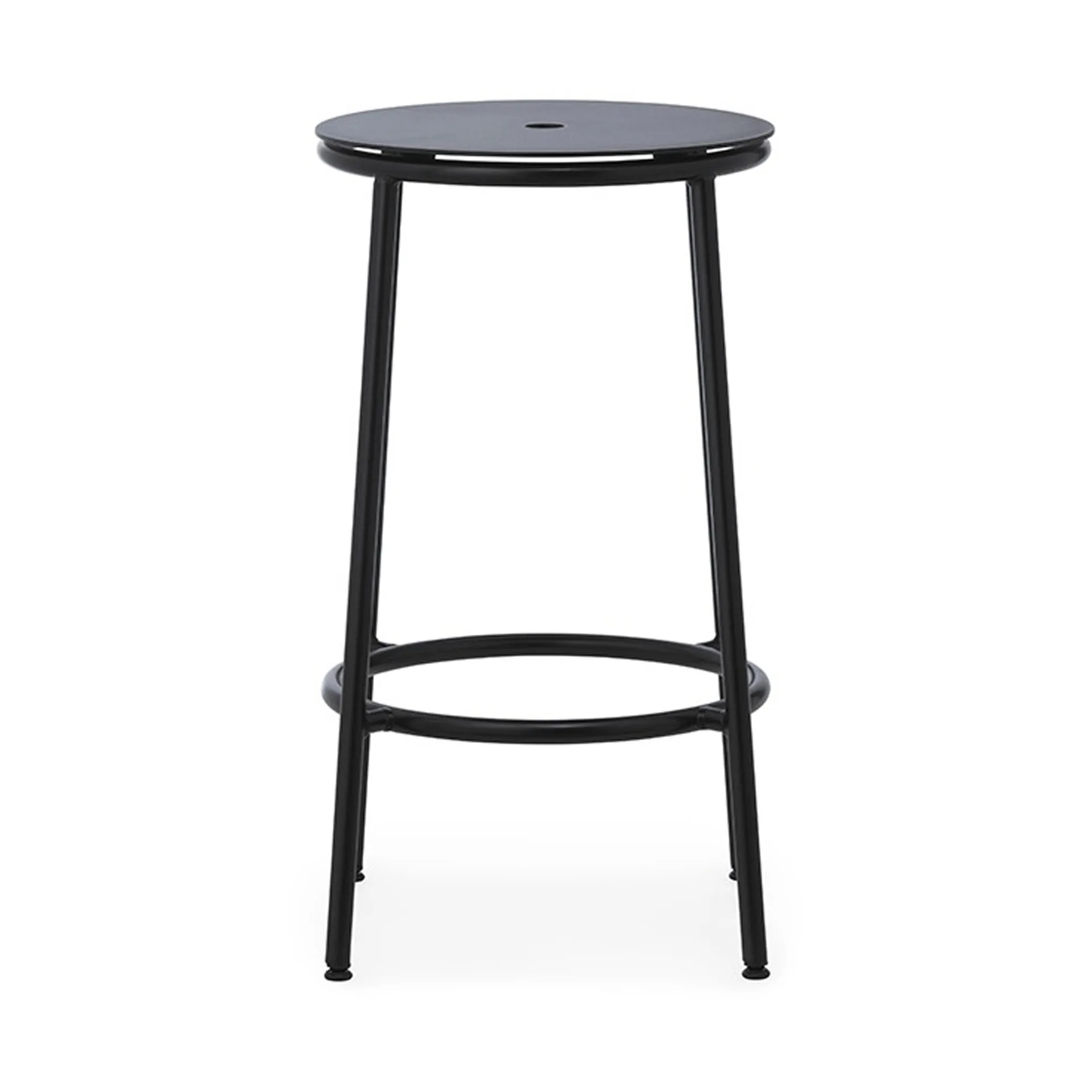 Circa barkruk 65 cm, Zwart aluminium Normann Copenhagen