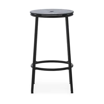 Circa barkruk 65 cm - Zwart eikenhout - Normann Copenhagen