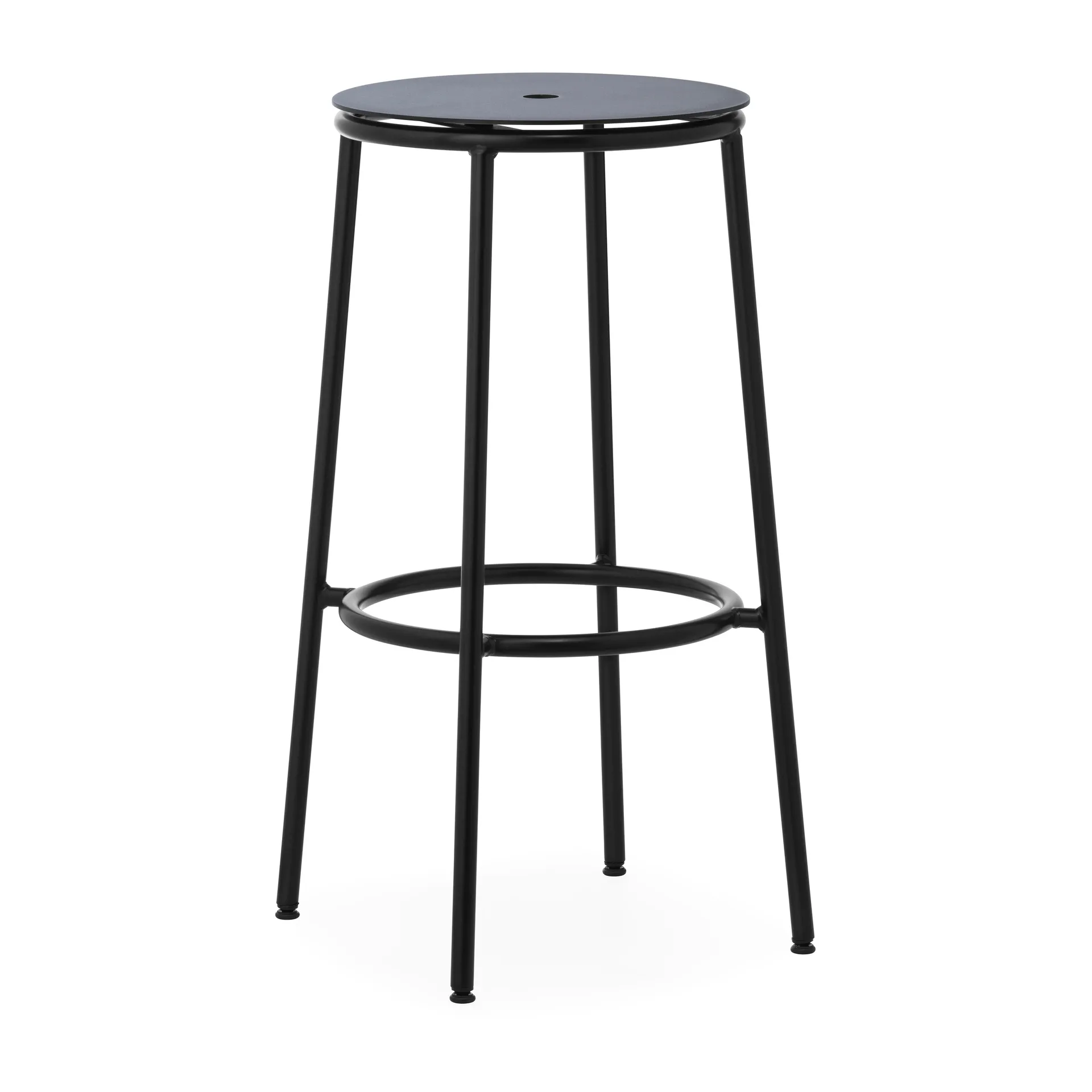 Circa barkruk 75 cm, Zwart aluminium Normann Copenhagen