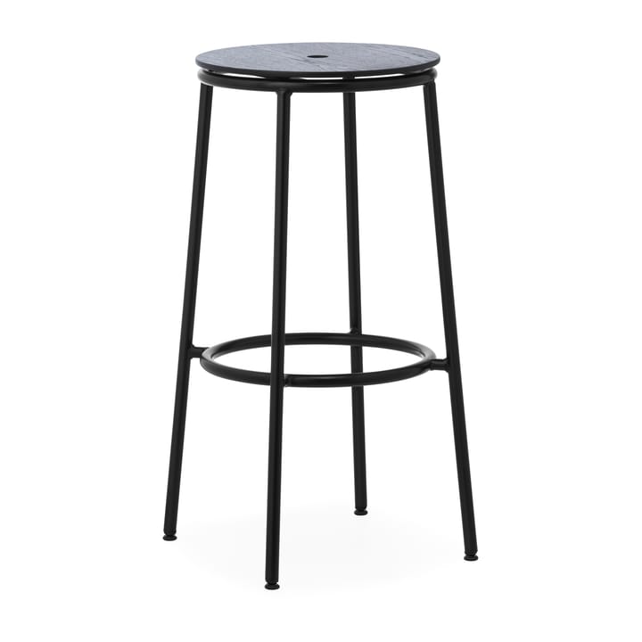 Circa barkruk 75 cm - Zwart eikenhout - Normann Copenhagen