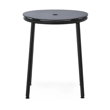 Circa kruk 45 cm - Zwart aluminium - Normann Copenhagen
