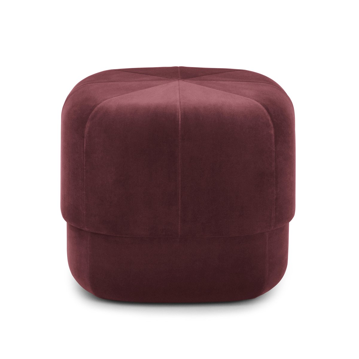 Normann Copenhagen Circus poef donkerrood | Scandinavisch Interieur | Poefs en hockers | Rood
