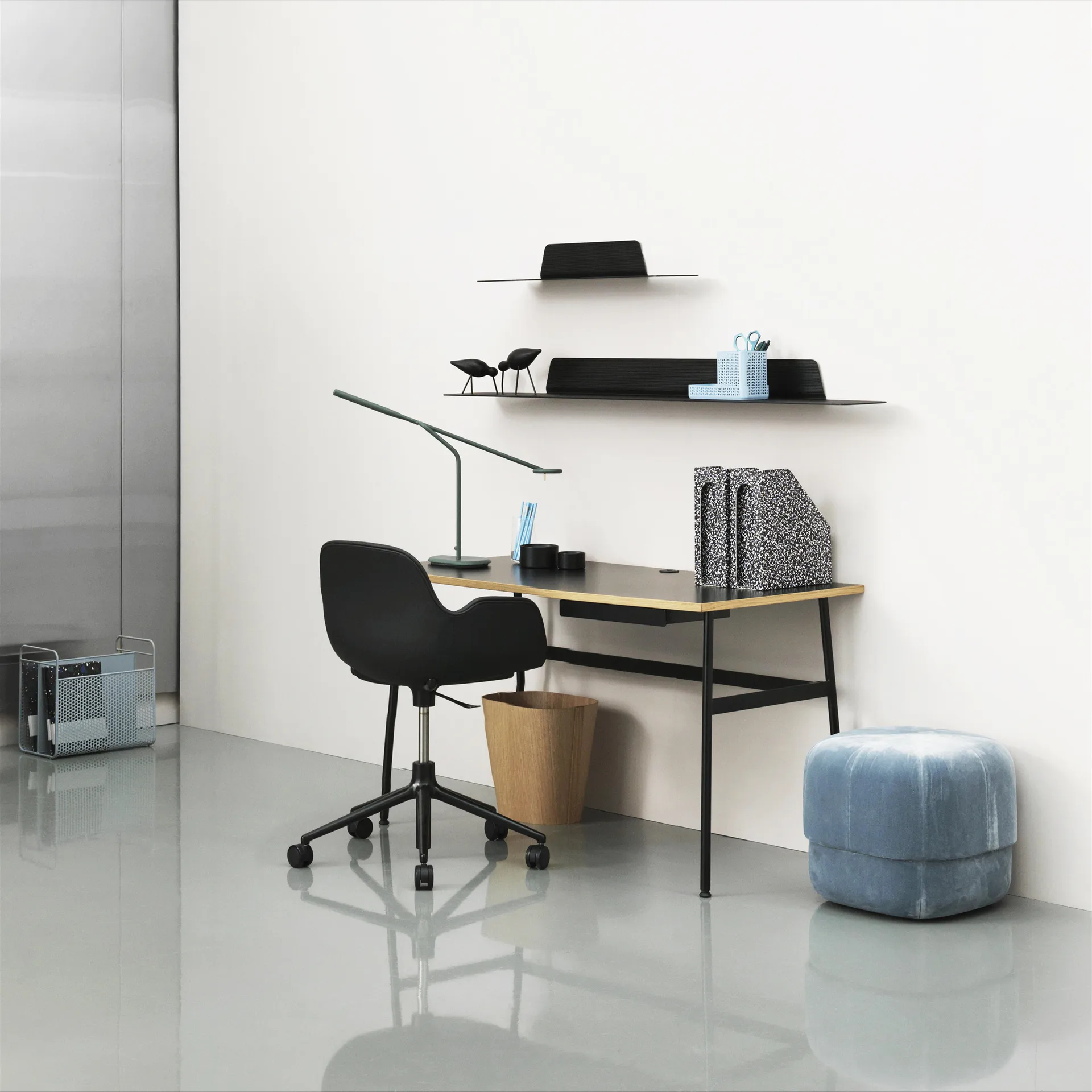 Circus poef, lichtblauw Normann Copenhagen