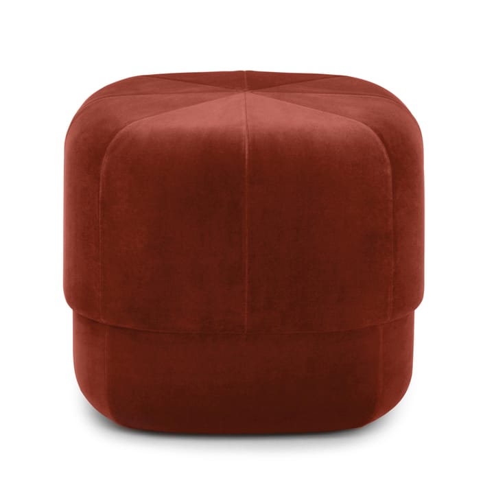 Circus poef - roestrood - Normann Copenhagen