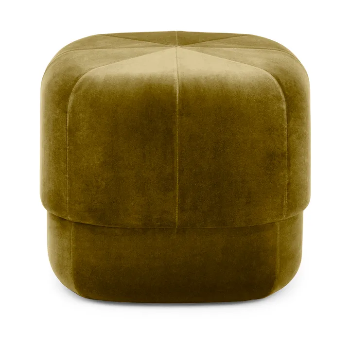 Circus poef - Velours mosgroen, klein - Normann Copenhagen