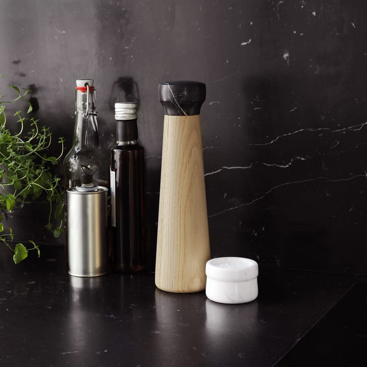 Craft pepermolen eiken-zwart-marmer, large Normann Copenhagen