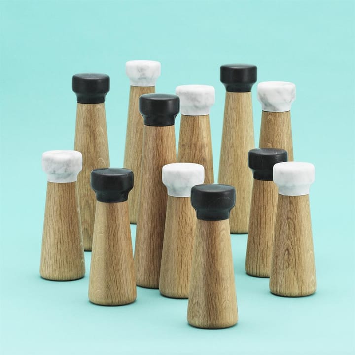Craft pepermolen eiken-zwart-marmer, large Normann Copenhagen