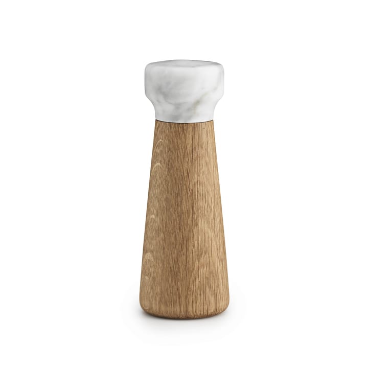 Craft zoutmolen eiken-wit-marmer - small - Normann Copenhagen