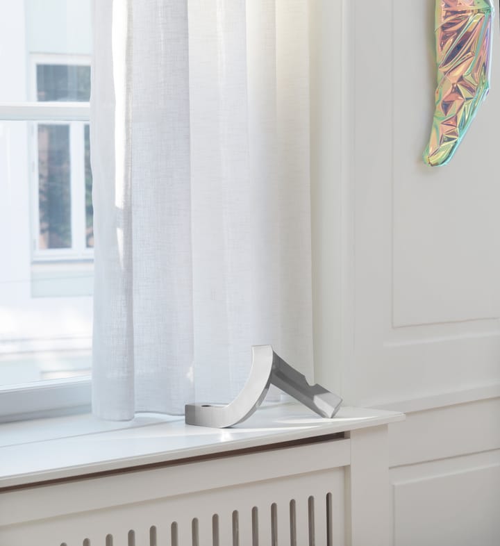 Crooked kandelaar 2, Warm grey Normann Copenhagen